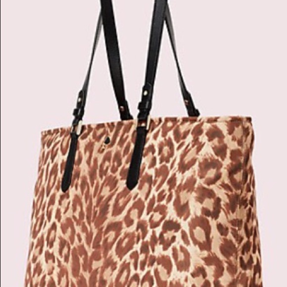 Kate Spade Leopard Tote Bag - Picture 4 of 7